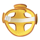 Soft Baby Anti Fall Head Protection Cap Adjustable Safety Helmet (Yellow)