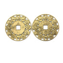 2Pcs Auspicious Chinese Zodiac Feng Shui Coin Good Luck Prosperous ProtectiJBTEU