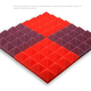 25X25X5Cm Soundproof Sponge,Acoustic Foam Panel Stop Absorption Studio Ktv