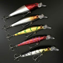 5X(5 Pcs/Lot Fishing Lure 9Cm 8.3G Minnow Wobblers Swim Bait With Hooks Fi T8F4)