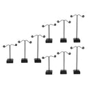 6x Necklace Earring  Display Stand Metal Jewelry Organizer Tree 3 Sizes
