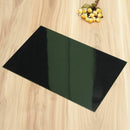 Guitar Bass Pickguard Sheet Scratch Plate Blank Material 1 Ply Black 43 x 2