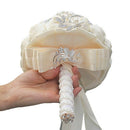 Artificial Wedding Bouquets Hand Made Flower Rhinestone Bridesmaid Crystal