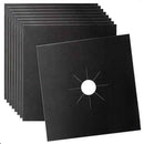 Gas Stove Burner Liners - 0.3 Mm Thick Heavy Duty Ptfe Material, Non-Stick,