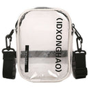 Letter Clear Ladies Transparent Bag Wild Luxury Messenger Bag Shoulder Bag