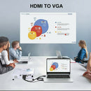 HDMI Female to VGA Male Audio Converter Adapter Support 1080P Signal Output