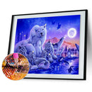 DIY 5D Diamond Embroidery Painting Cross Stitch Kit Tiger Animal Home Decor