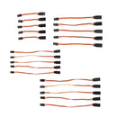 15Pcs 3 Pins Servo Extension Lead Cord Cable for Futaba JR Connector Accs