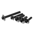 1Set Black M6 M5 Fairing Bolts Fastener Clip Screw Nut Kit for Motorcycles