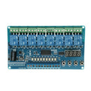 DC 8V to 36V Industrial Grade 8 Channel Multi-Function Relay Module Wide Vo