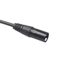 Cable Splitter XLR Female To  XLR Male 3pin XLR Audio Splitter Micro Cable