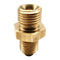 1/2-20 UNF Male to AN4 Male NPT Pipe Adapter Fitting 4 AN Bare Brass