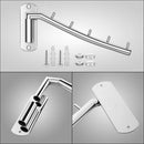 Folding Wall Mounted Clothes Hanger Rack Clothes Hook Stainless Steel with