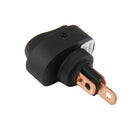 2 Pieces 12V 20A Car Boat 3Pins SPST On Off Switch with Red and White Light