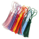 30Pcs Silky Tassels 13cm For Craft Sewing Costume Decor (8cm Tassel 5cm Loop)