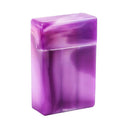 Cool Color Cigarette Case Holds 18 Cigarettes Storage Box Flip Open Pocket