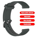 SiliconeÃ‚Â Watch Band Strap for Huawei Watch GT 2 Honor Watch Magic (Grey)