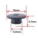 10Pcs Cycling Bicycle Headset Cover Bolt Screw Nut Head Covers Cap for M6 Bolt