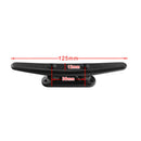 Boat Cleat 5 inch Flat Top, Nylon Marine Grade 2 Holes Mooring Bar Deck Cleats
