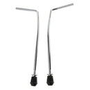 2pcs Metal Bass Drum Legs for Drummer Musical Performance