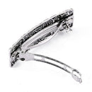2pack Classic Barrette Celtic Large Hair Clip Clamp Clasp Hair Accessories