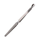 Crystal Gel Nails Shaping Tweezer Cuticle Clean Nail Art Manicure Black