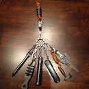 Mini Pocket Suspension Clip with UFO Buckle Set EDC Outdoor Quicklink Tool