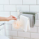Practical Metal Wall Hanging Holder Towel Storage Rack Home Bathroom Shelf