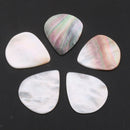 1pcs Handcrafted Shell Felt Guitar Picks for Guitar Bass Mandolin 1.2mm