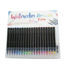20 Color Watercolor Pen Color Soft Pen Hook Mark Pen Pen Fine Line Point Co