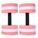2 Pc Fitness Swimming Eva Floating Dumbbell Water Aerobics Aquatic Barbell