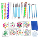 32Pcs Durable Dotting Painting Tools With Mandala Set Pen Dotting Ball Stylus