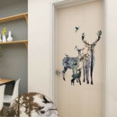 removable deer forest wall stickers decals art mural vinyl home room decor di ME