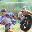 Ultrasonic Mosquito Repellent Bracelet Anti Pest Insect for Kids (Black) A