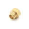 1/2" BSP Female x 3/8" BSP Male Thread Connection Brass Pipe Fitting Adapter FT