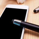 Multifunctional Two-point Ballpoint Pen Double-ended Black Pen Plastic O4S6