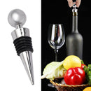 5pcs Wine Bottle Stopper Champagne Vacuum Sealed Wedding Gift Stainless Steel
