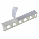 Jewellery Display Box Storage Holder Organizer White Adhesive Wall Hook