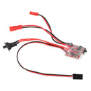 Red 10A Brushed ESC Motor Speed Controller With Brake For RC Car 1/16 1/18