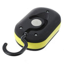 Yellow Black 27 LEDs White Light Magnetic Hanging Lamp for Camping