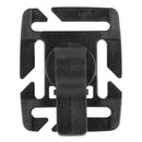 Outdoor Drinking Tube Plastic Clip Rotatable Hydration Hose Webbing Clip