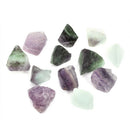 1x Big Natural Fluorite Quartz Crystal Stones Rough Polished Gravel Specimen