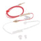 3.5mm Mono Acoustic Tube Earpiece Headset Earbud for Security Guard System