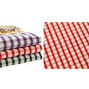 Classical Embroidery Apron Plaid Women Bowknot Kitchen Chef Apron Dress Wit T8K7