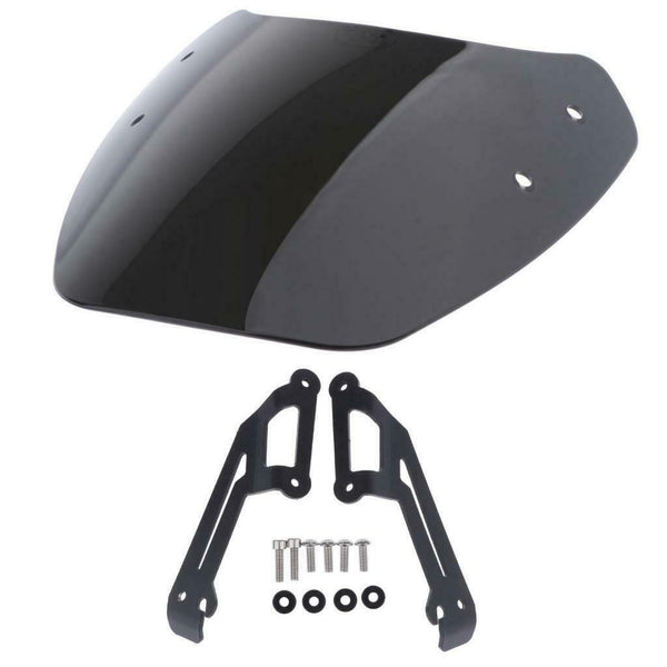 Motorbike ABS Windscreen- Motorcycle Windshield Front Wind Deflector For DUCATI