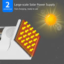 120dB Solar Alarm Loud Siren Outdoor Infrared Motion Sensor Detector System