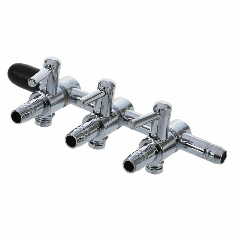 Air Flow Control Distributor Aquarium Lever Pump Valve Z6S2