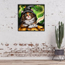 Halloween Diamond Painting 5D DIY Full Round Drill Picture Gift (Cat1-W532)