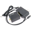 5V DC/1A Optical Coax Toslink Digital to Analog Converter RCA L/R Stereo Audio