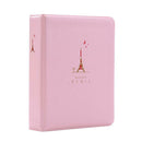64 Pockets Foldout Album Photo Case Container for FujiFilm Card (Pink)